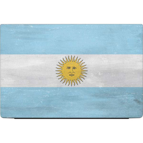 Argentina Flag Distressed Dell Vostro Skin